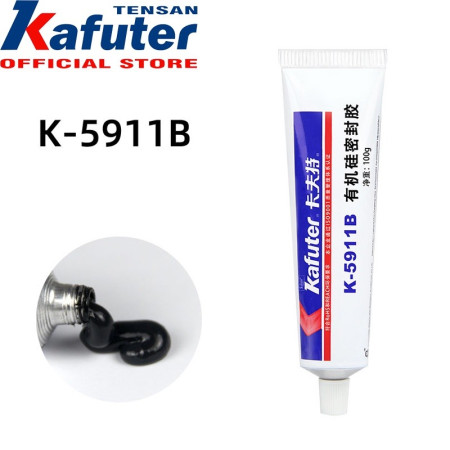 CS 63 | SILICONE TUBE KAFUTER K-5911B Industrial 45G RTV Silica Gel Sealing Adhesive Waterproof Metal Plastic Glass Ceramic Binding
